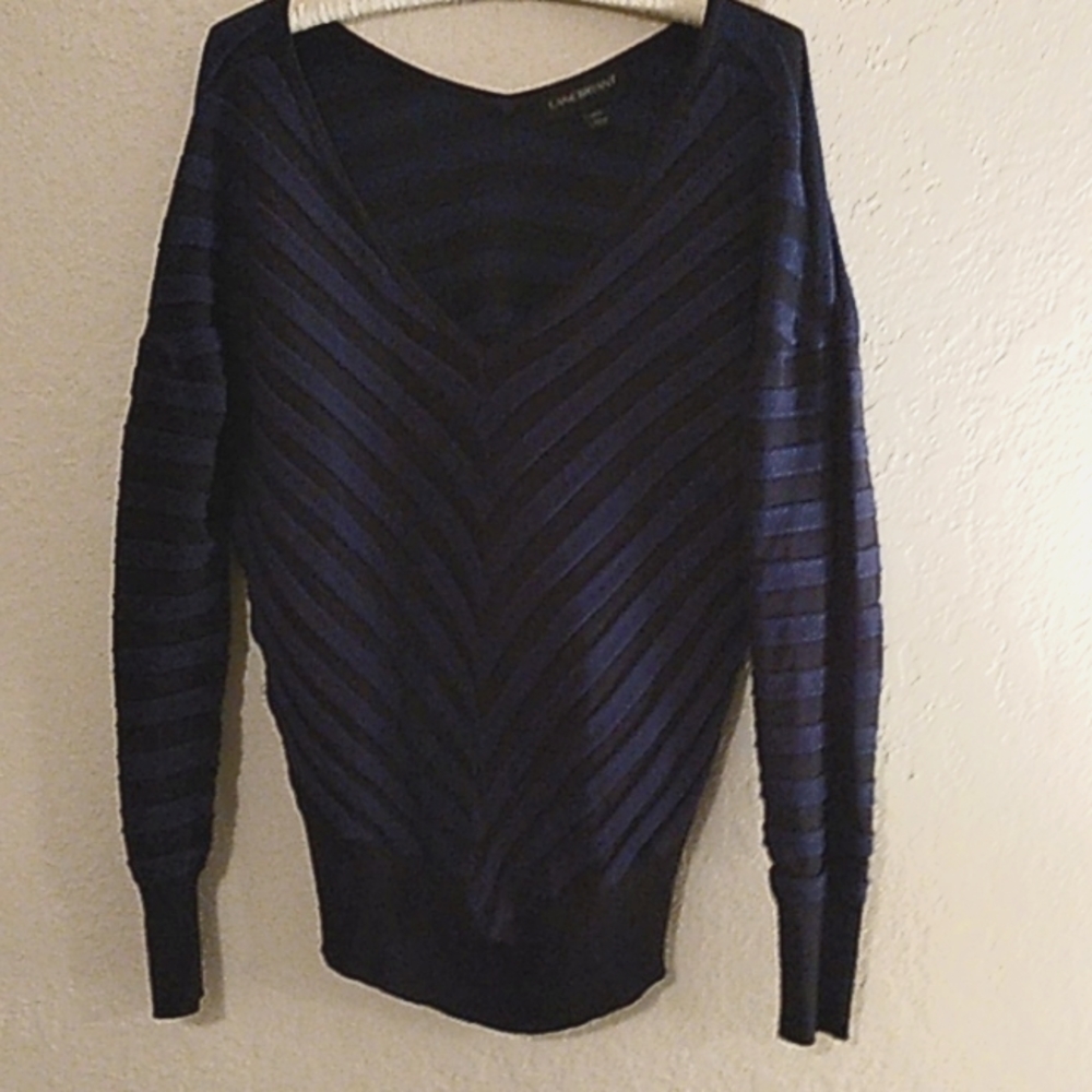 LANE BRYANT Blue sweater